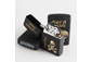 Accendino nero con teschio pirati tipo zippo